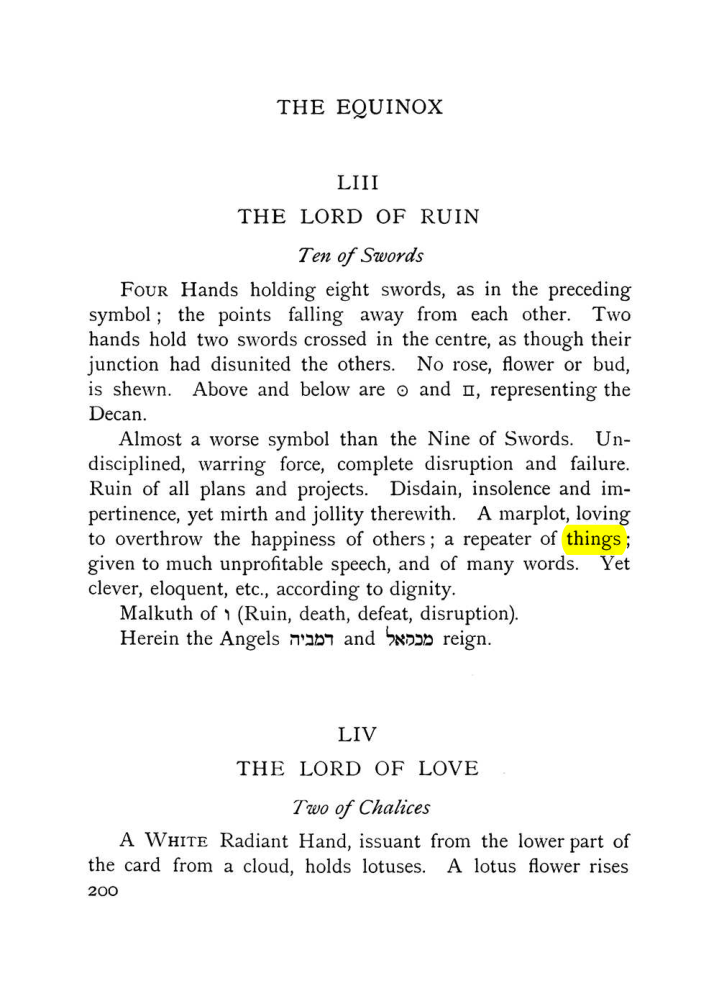Original scan of The Equinox (Volume I, Number VIII), PDF page 242
