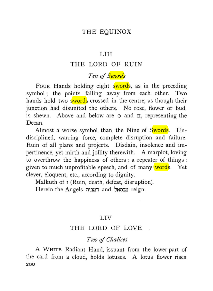 Original scan of The Equinox (Volume I, Number VIII), PDF page 242