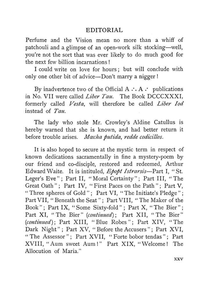 Original scan of The Equinox (Volume I, Number VIII), PDF page 25