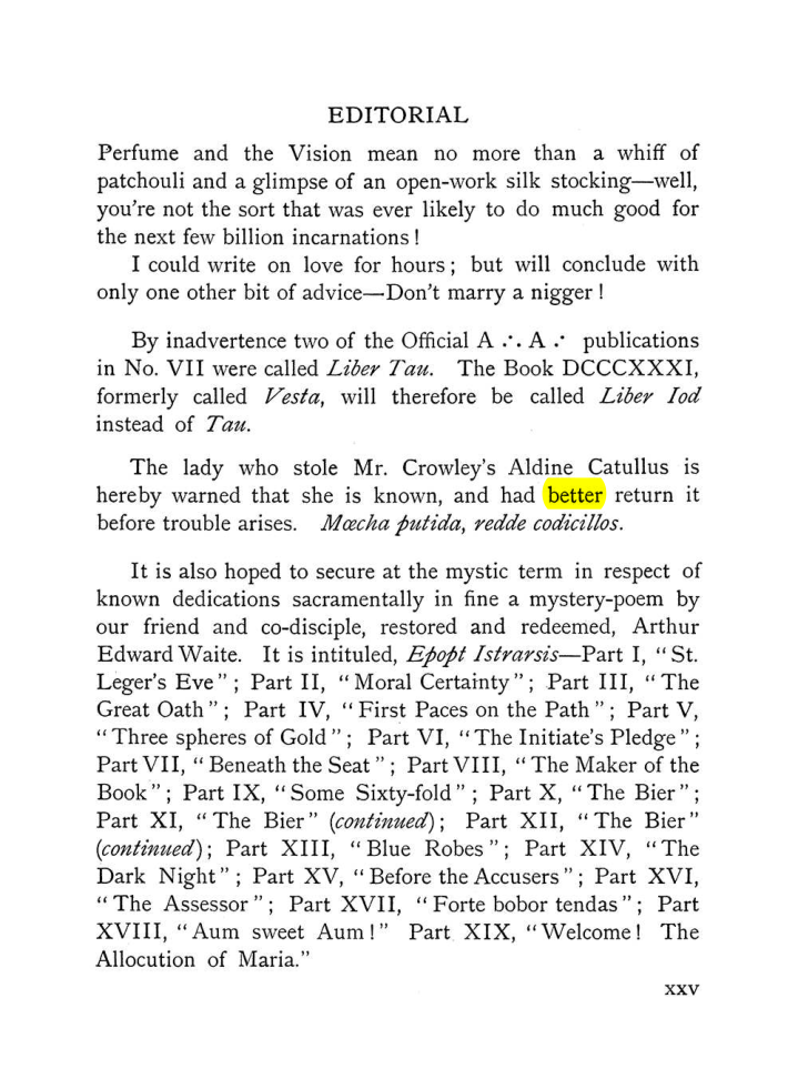 Original scan of The Equinox (Volume I, Number VIII), PDF page 25