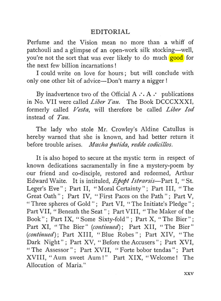 Original scan of The Equinox (Volume I, Number VIII), PDF page 25