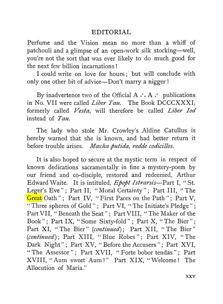 Original scan of The Equinox (Volume I, Number VIII), PDF page 25