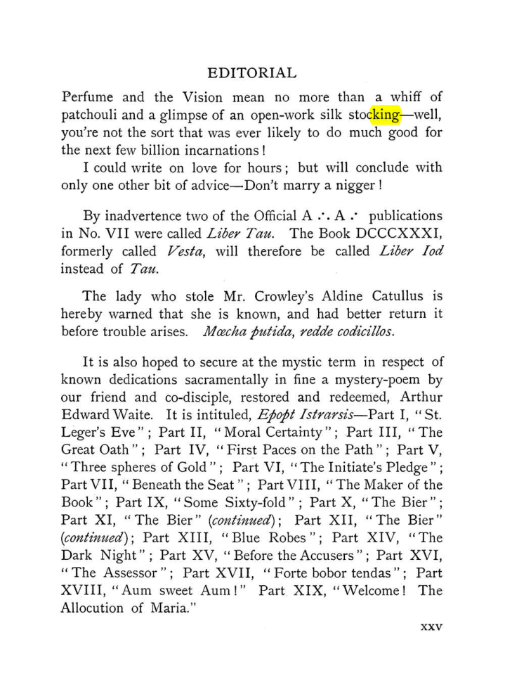 Original scan of The Equinox (Volume I, Number VIII), PDF page 25