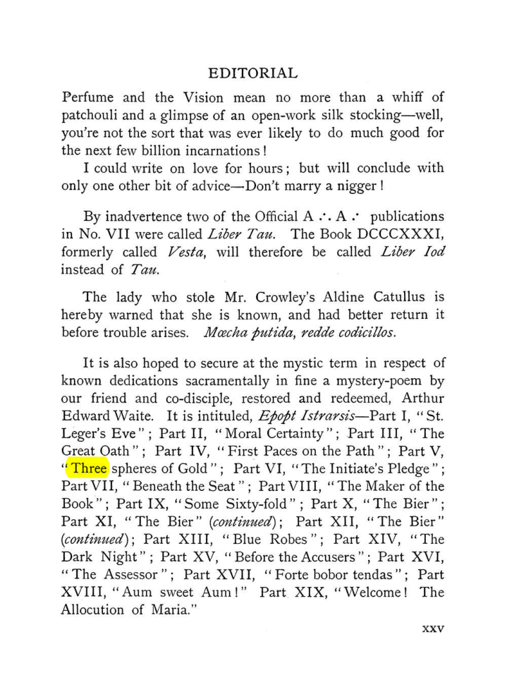 Original scan of The Equinox (Volume I, Number VIII), PDF page 25