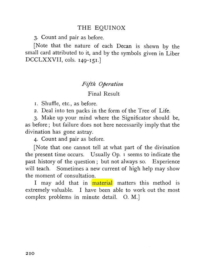Original scan of The Equinox (Volume I, Number VIII), PDF page 252