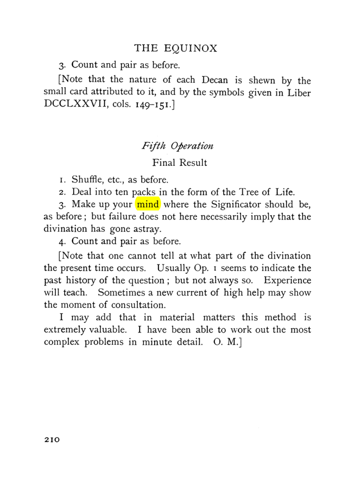 Original scan of The Equinox (Volume I, Number VIII), PDF page 252