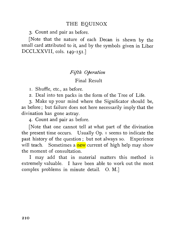 Original scan of The Equinox (Volume I, Number VIII), PDF page 252