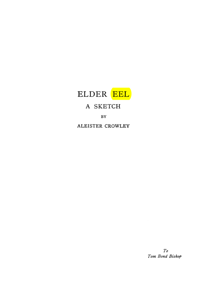 Original scan of The Equinox (Volume I, Number VIII), PDF page 257