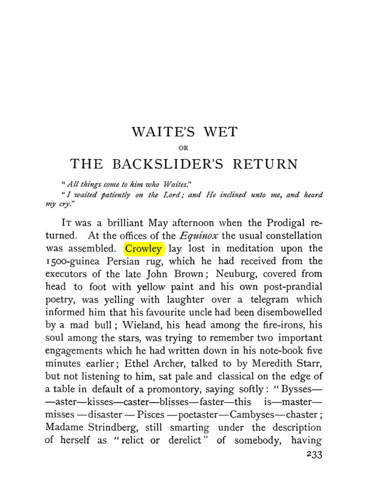 Original scan of The Equinox (Volume I, Number VIII), PDF page 275