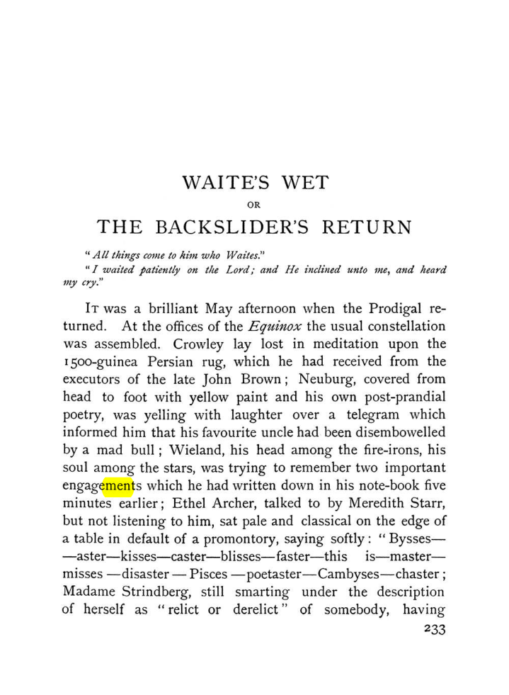 Original scan of The Equinox (Volume I, Number VIII), PDF page 275