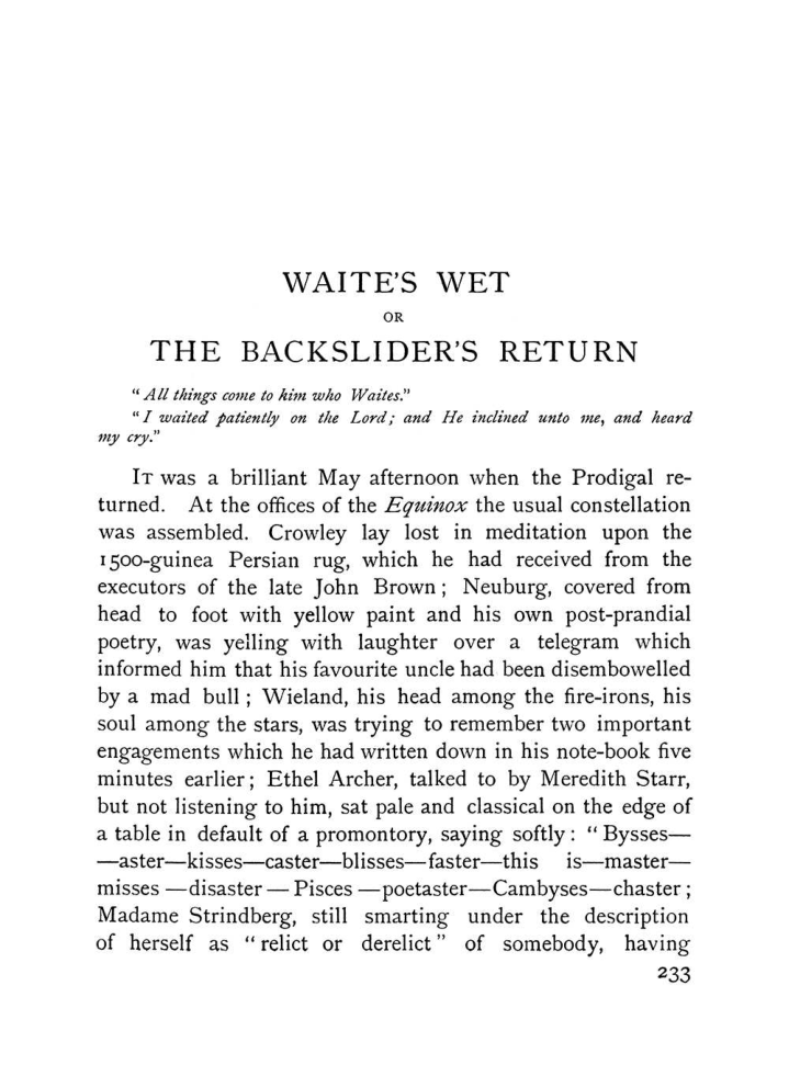 Original scan of The Equinox (Volume I, Number VIII), PDF page 275