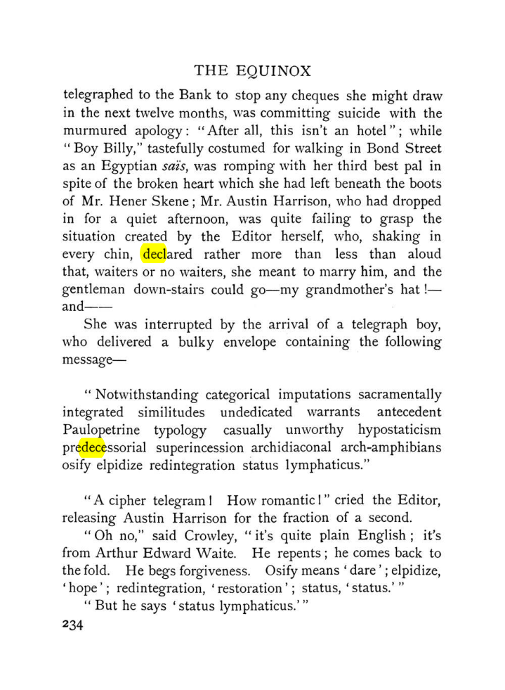 Original scan of The Equinox (Volume I, Number VIII), PDF page 276