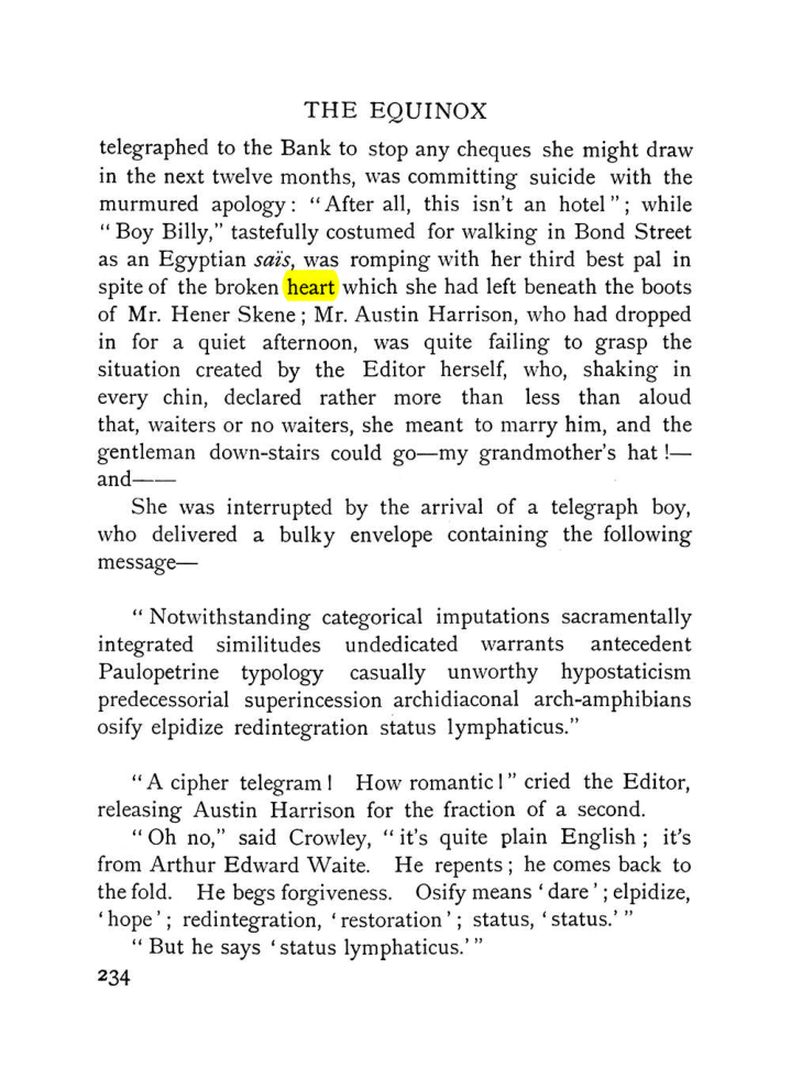 Original scan of The Equinox (Volume I, Number VIII), PDF page 276
