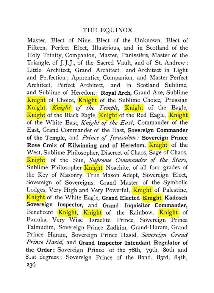 Original scan of The Equinox (Volume I, Number VIII), PDF page 278