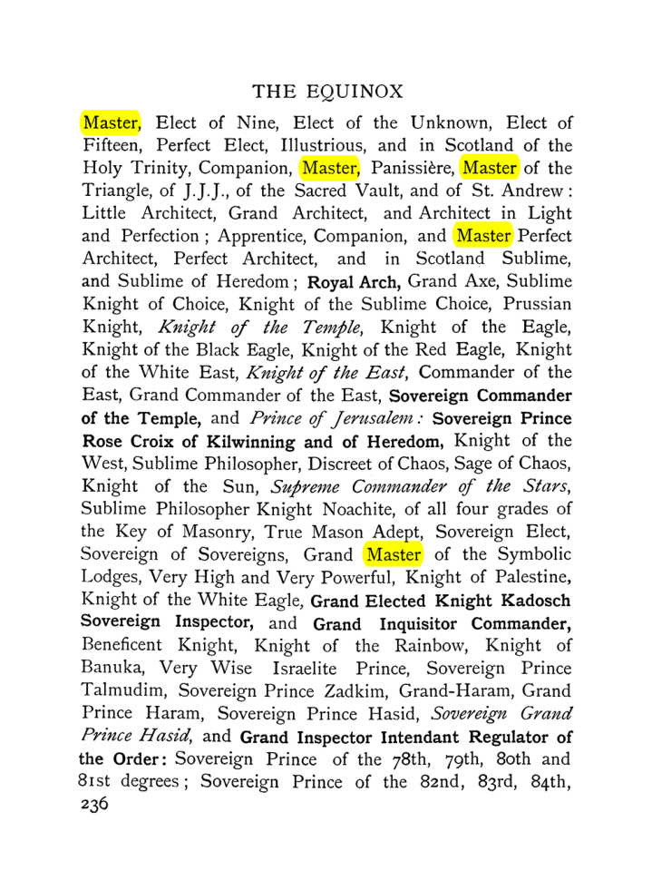 Original scan of The Equinox (Volume I, Number VIII), PDF page 278