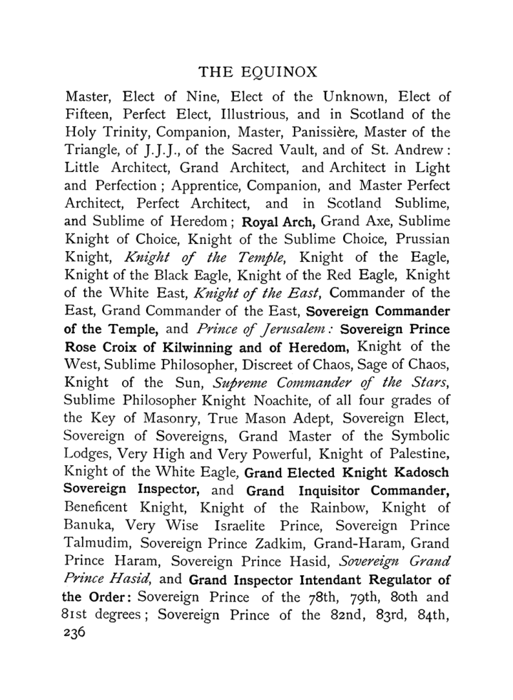 Original scan of The Equinox (Volume I, Number VIII), PDF page 278
