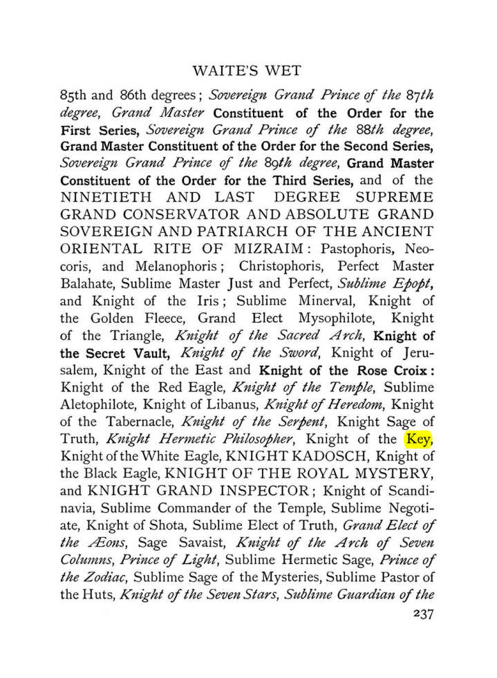 Original scan of The Equinox (Volume I, Number VIII), PDF page 279