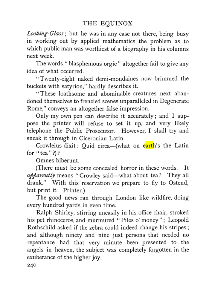 Original scan of The Equinox (Volume I, Number VIII), PDF page 282
