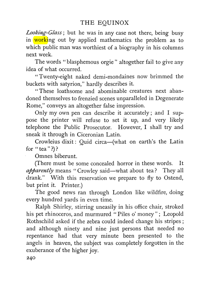 Original scan of The Equinox (Volume I, Number VIII), PDF page 282