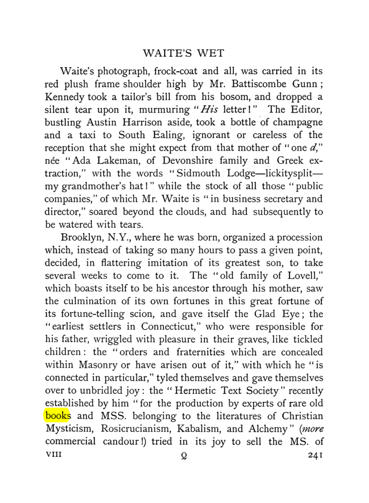 Original scan of The Equinox (Volume I, Number VIII), PDF page 283