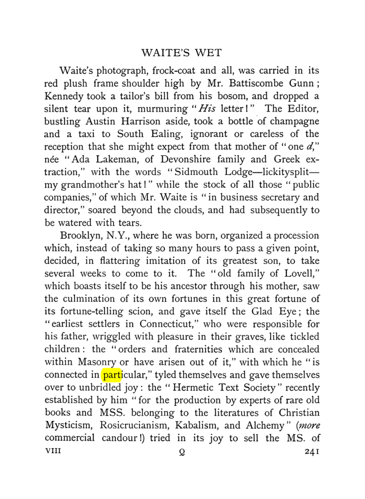 Original scan of The Equinox (Volume I, Number VIII), PDF page 283