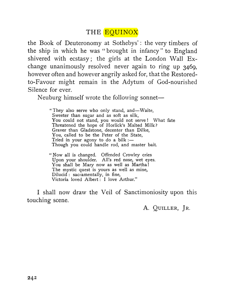 Original scan of The Equinox (Volume I, Number VIII), PDF page 284