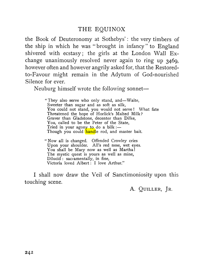Original scan of The Equinox (Volume I, Number VIII), PDF page 284