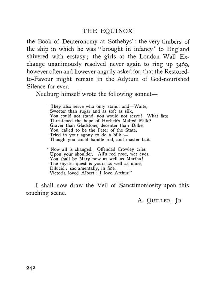 Original scan of The Equinox (Volume I, Number VIII), PDF page 284