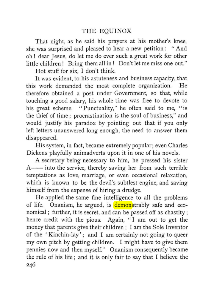 Original scan of The Equinox (Volume I, Number VIII), PDF page 288