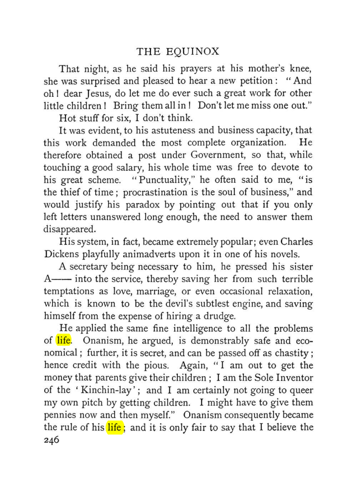 Original scan of The Equinox (Volume I, Number VIII), PDF page 288