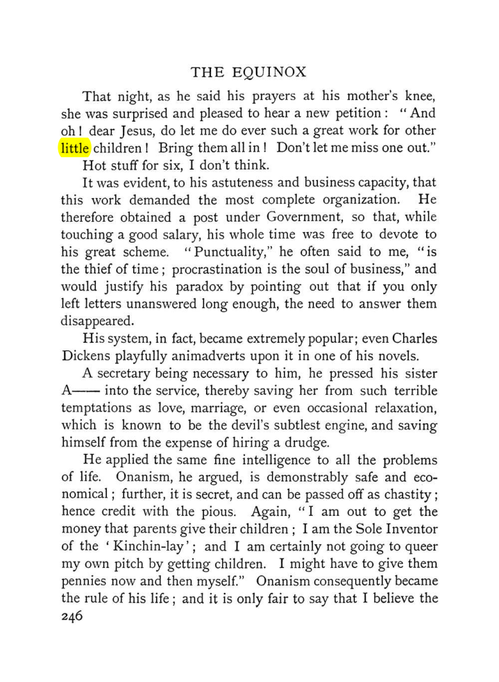 Original scan of The Equinox (Volume I, Number VIII), PDF page 288