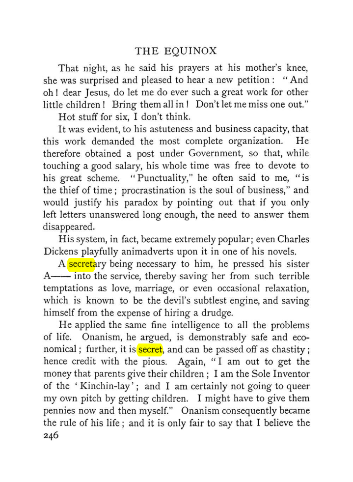 Original scan of The Equinox (Volume I, Number VIII), PDF page 288