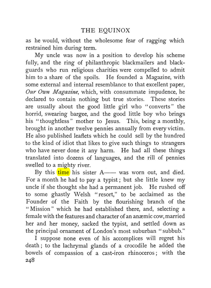 Original scan of The Equinox (Volume I, Number VIII), PDF page 290