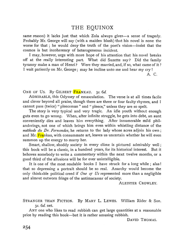 Original scan of The Equinox (Volume I, Number VIII), PDF page 296
