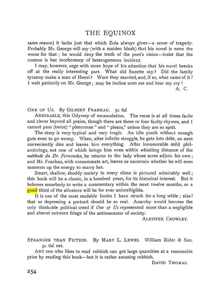Original scan of The Equinox (Volume I, Number VIII), PDF page 296
