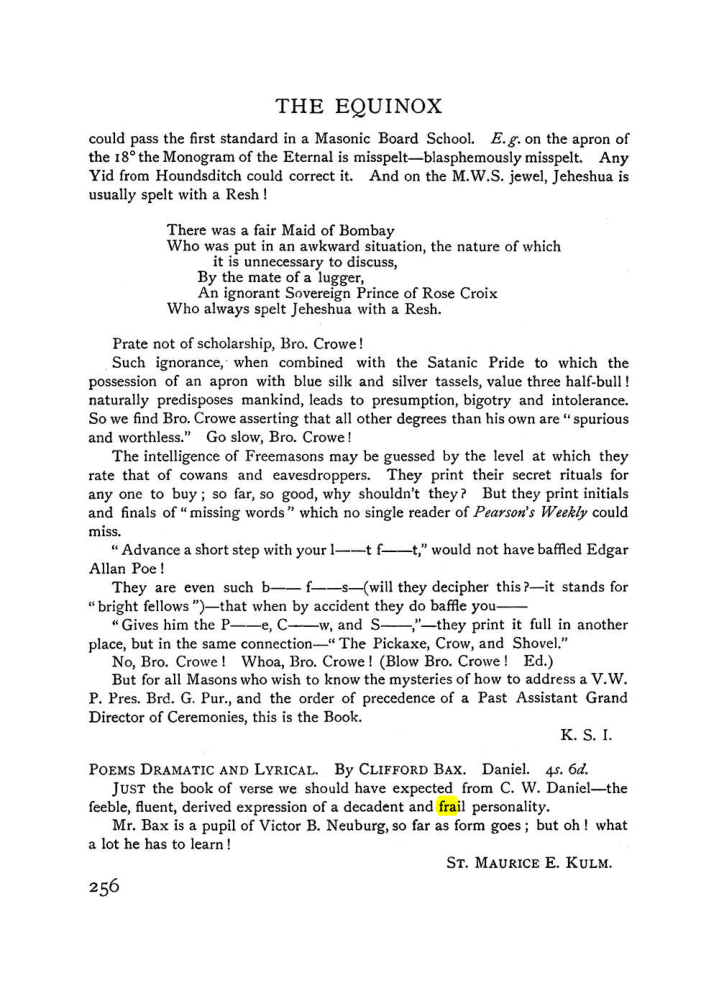 Original scan of The Equinox (Volume I, Number VIII), PDF page 298