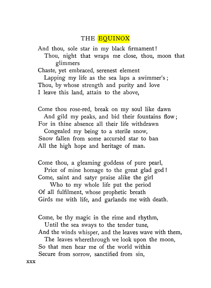 Original scan of The Equinox (Volume I, Number VIII), PDF page 30