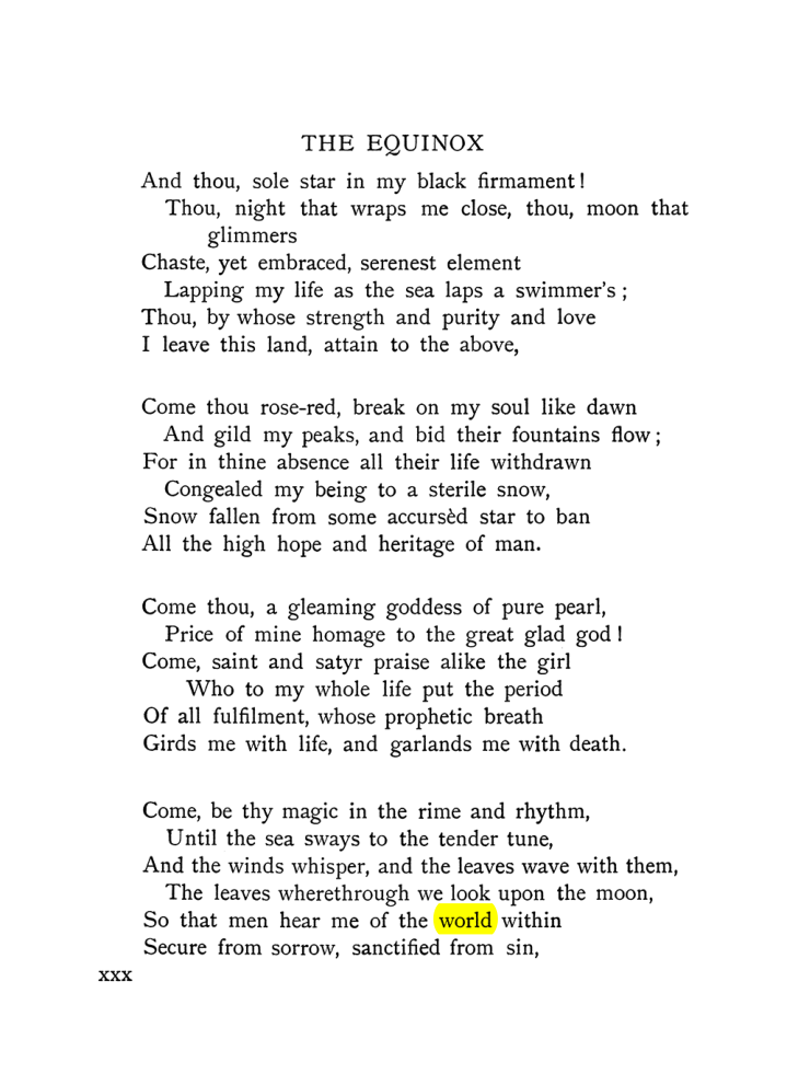 Original scan of The Equinox (Volume I, Number VIII), PDF page 30