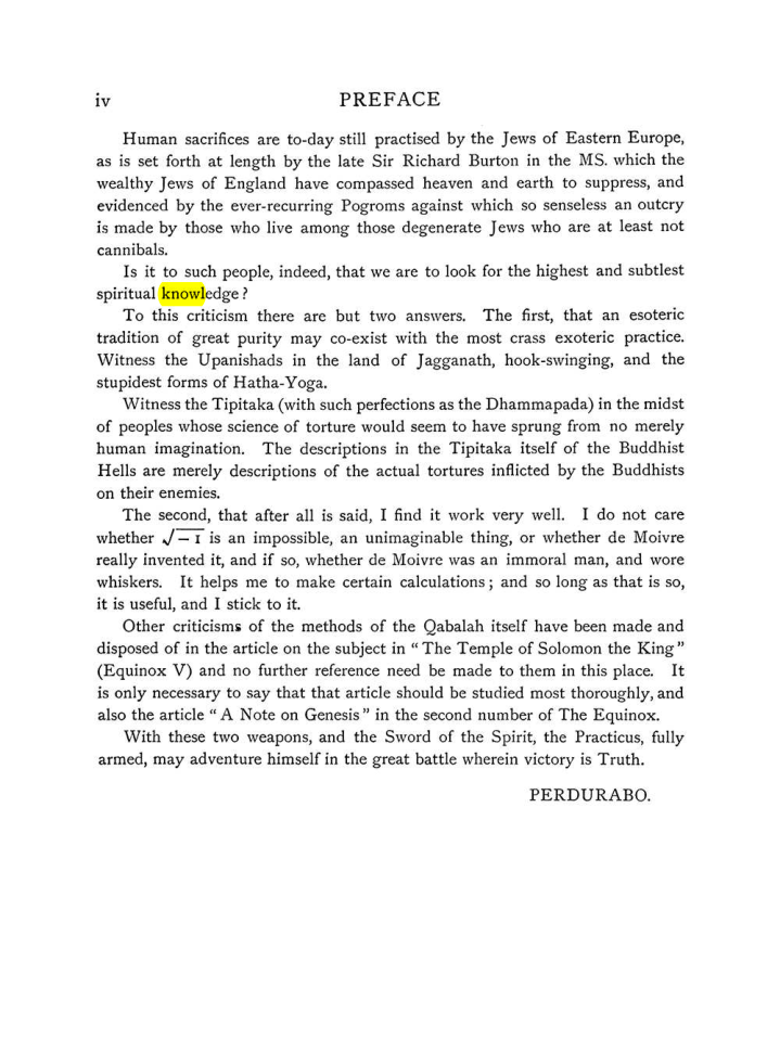 Original scan of The Equinox (Volume I, Number VIII), PDF page 304
