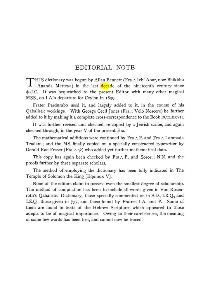 Original scan of The Equinox (Volume I, Number VIII), PDF page 305