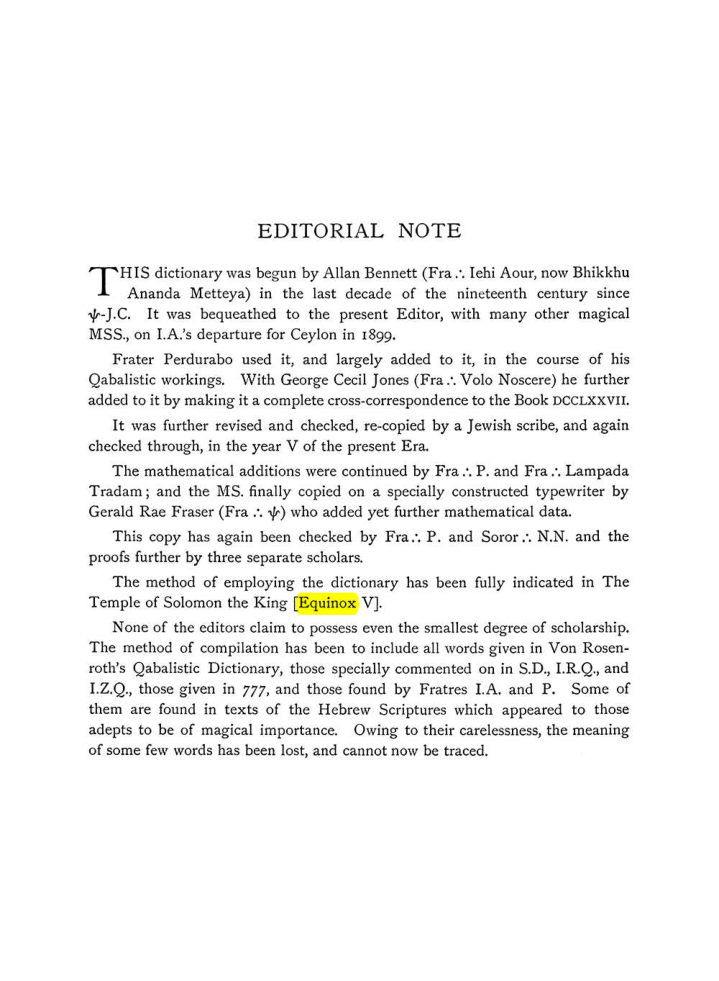 Original scan of The Equinox (Volume I, Number VIII), PDF page 305