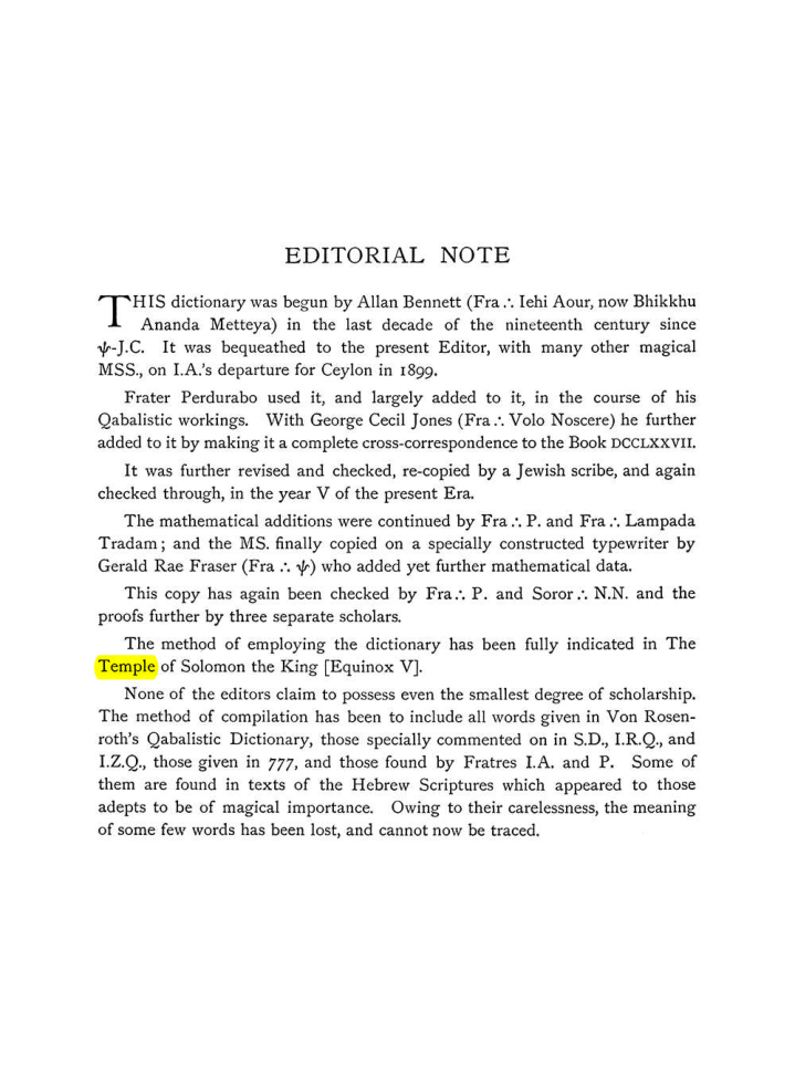 Original scan of The Equinox (Volume I, Number VIII), PDF page 305