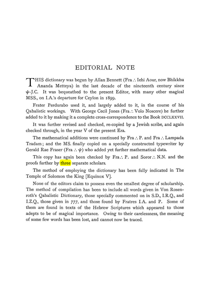 Original scan of The Equinox (Volume I, Number VIII), PDF page 305