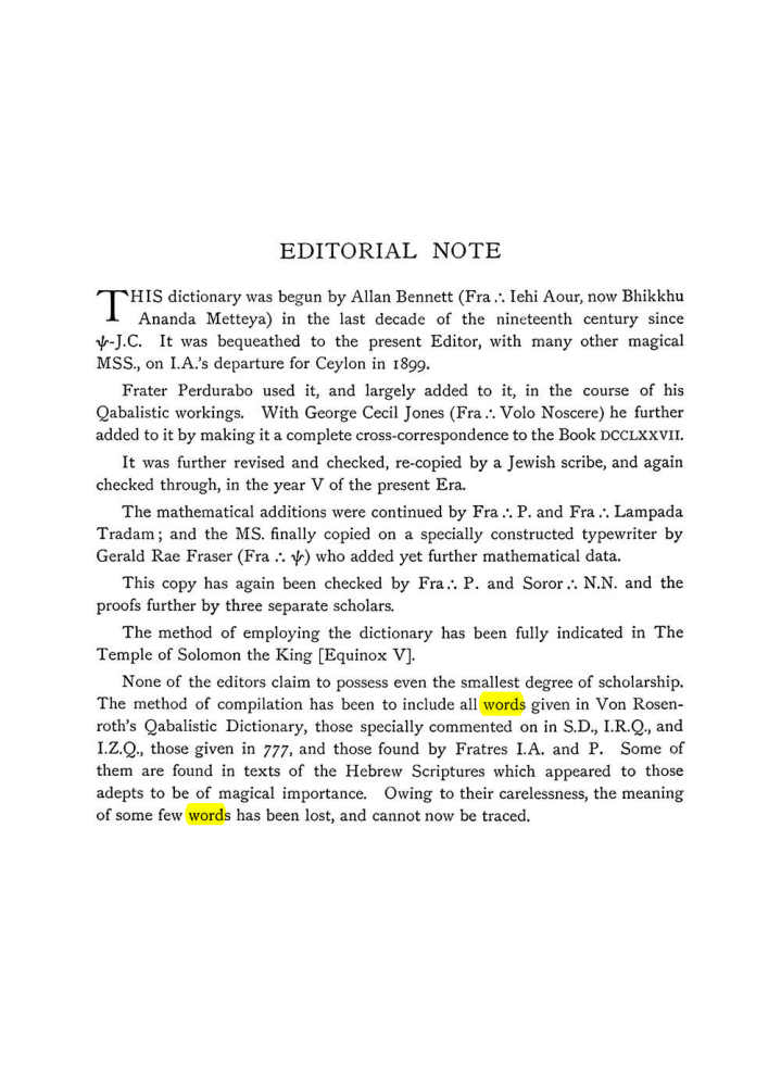 Original scan of The Equinox (Volume I, Number VIII), PDF page 305