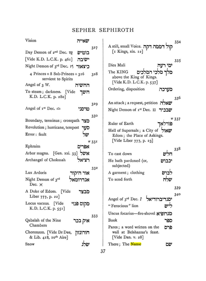 Original scan of The Equinox (Volume I, Number VIII), PDF page 353