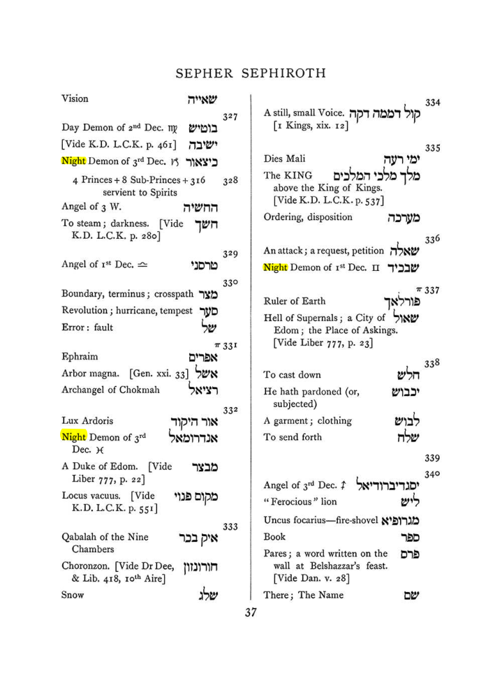 Original scan of The Equinox (Volume I, Number VIII), PDF page 353