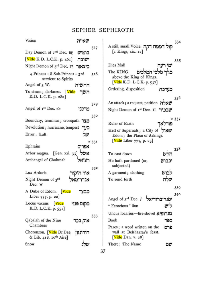 Original scan of The Equinox (Volume I, Number VIII), PDF page 353