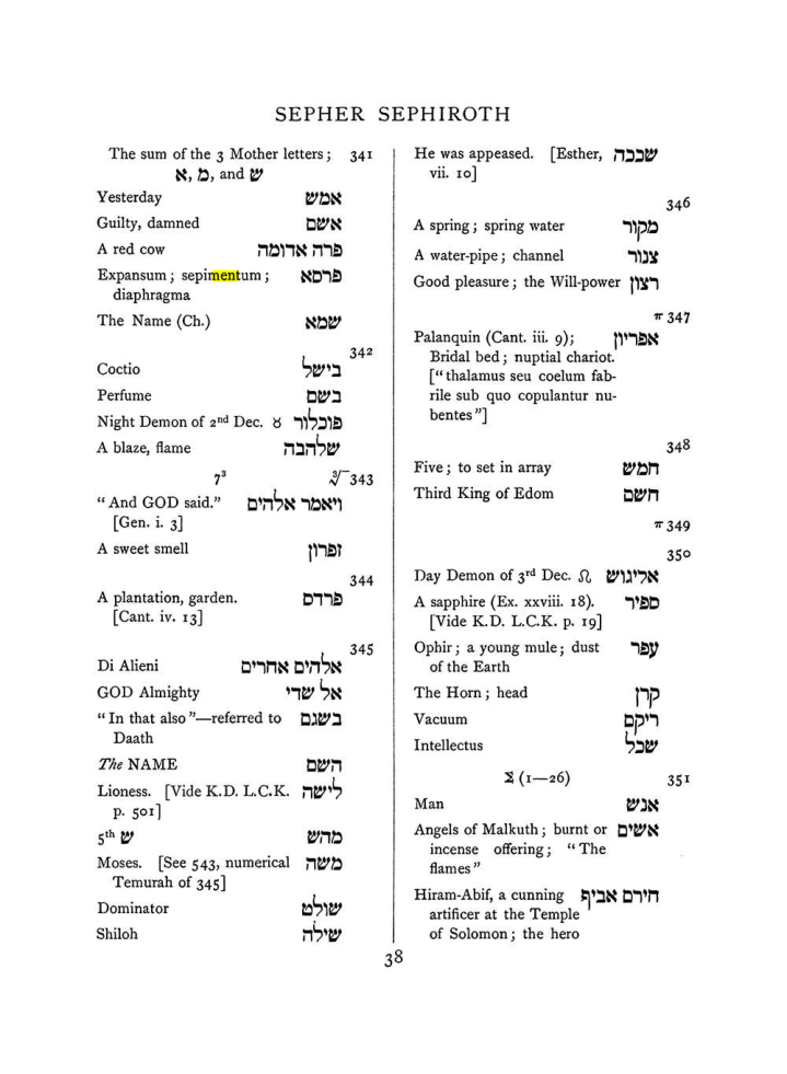 Original scan of The Equinox (Volume I, Number VIII), PDF page 354
