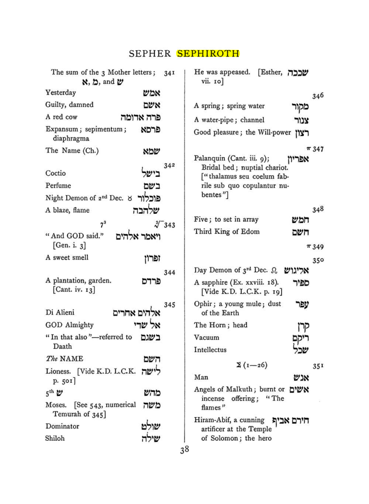 Original scan of The Equinox (Volume I, Number VIII), PDF page 354