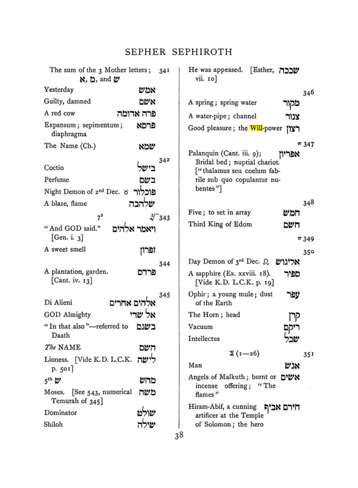 Original scan of The Equinox (Volume I, Number VIII), PDF page 354